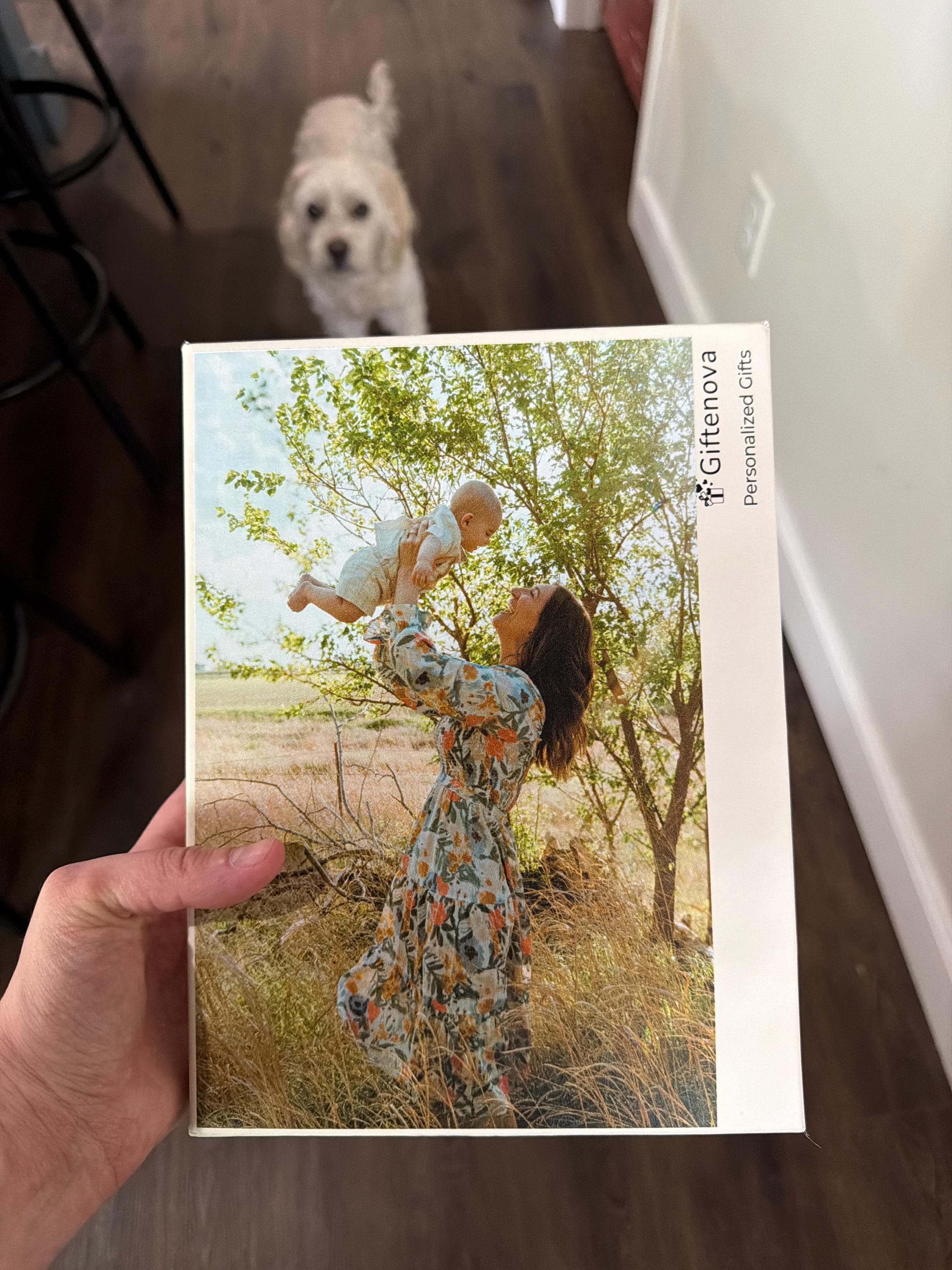 Customer photo for Custom Jigsaw Puzzle Gift