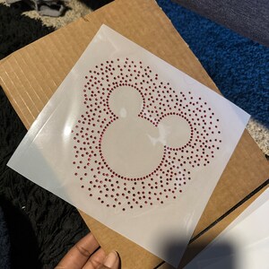 9.8 BINGO Iron on Rhinestone Transfer Applique Bling Patch - Etsy