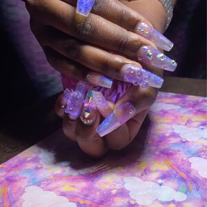 Pop Em Press On Nails Soft Gel Nails Diy Nails Custom Etsy