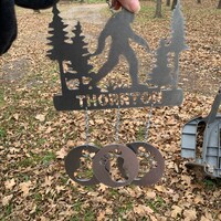 Funny Bigfoot Wind Chime For Outdoors U2013 Sasquatch Yard Du00e9cor