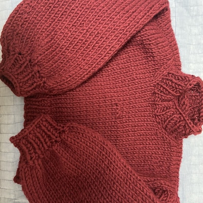 Jellybean Sweater Knitting Pattern - Etsy