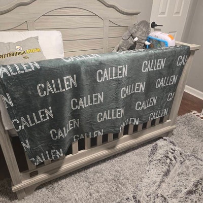 Personalized Blanket for Kids, Baby 3 Sizes and 30 Plus Colors, Custom ...