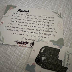 Emily hat ein Foto des gekauften Artikels hinzugefügt