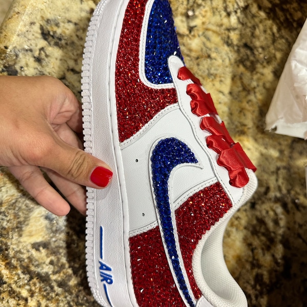custom air force 1 bling