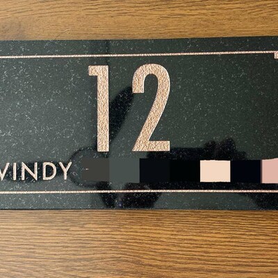 Address Plaques & House Number Signs For Sale