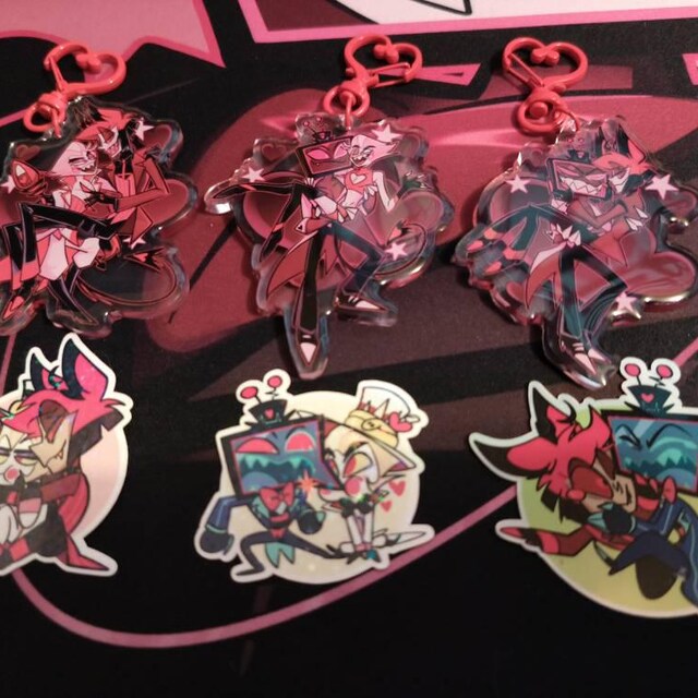 ハズビン ホテル バレンタイン シップ キーチェーン (説明を読む