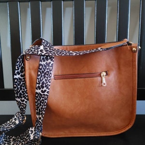 Camomilla Women Cross-body Bag, Cross-body Bags Set, Leatherette, Ale  Collection, Mini Size, Black+Leopard Brown: : Fashion