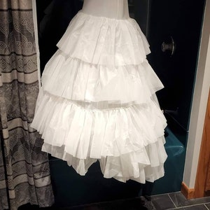 Mermaid Wedding Dress Light Petticoat With Tail / Crinoline Underskirt With  Elastic Waist, Ruffles, Hoops, and Bones 