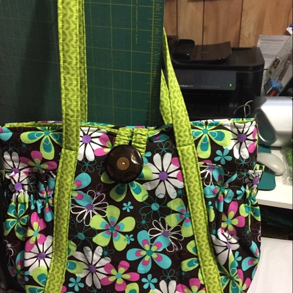 Original Satchel Tote Bag - PDF Sewing Pattern Instant Download ...