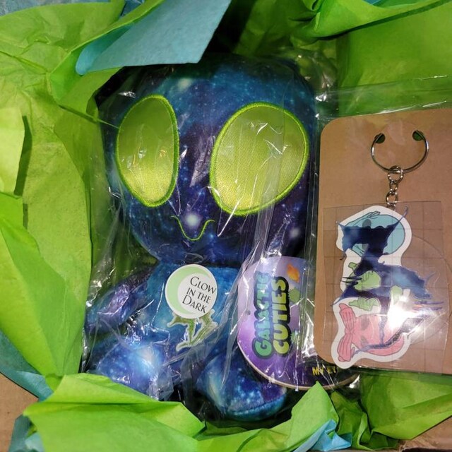 Zeds Dead Blue Galaxy Alien Festie Bestie Festival Friend Plush