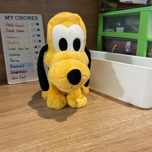 プルート ぬいぐるみ ヴィンテージ ディズニー おもちゃ 7インチ