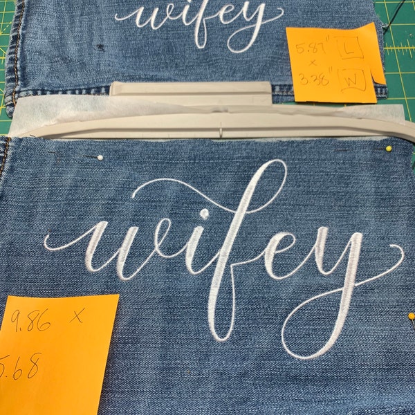 Wifey Upright Calligraphy Script - Love Valentine Wedding Bride Groom ...