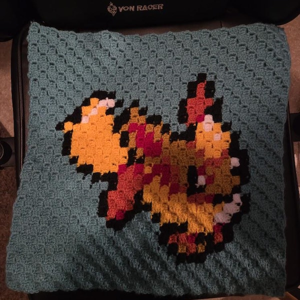 Graphghan Pokemon 150+ Pokemon Crochet Graphghan Chart PATTERN BUNDLE Generation 1 ...