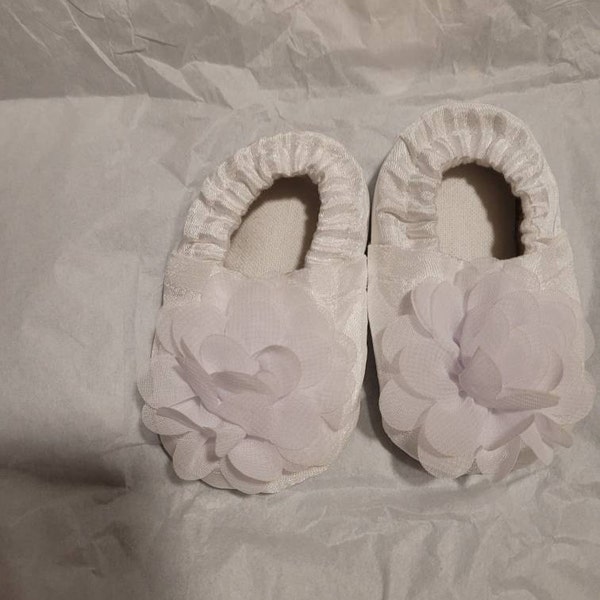 White Baby Boy Shoes, Baptism Blessing Christening, Special Occasion ...