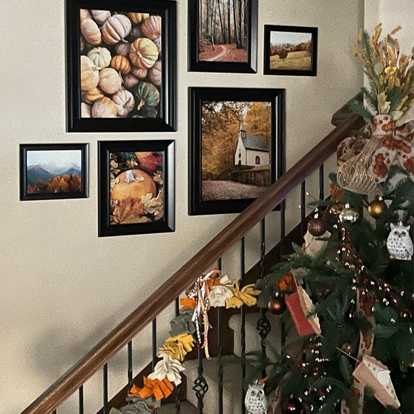 25 Prints, Fall Wall Art, Autumn Gallery Wall Set, Fall Nature Posters ...