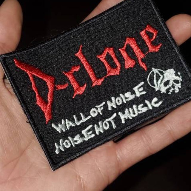 D-CLONE Embroidered Patch Disclose Contrast Attitude Lifelock - Etsy