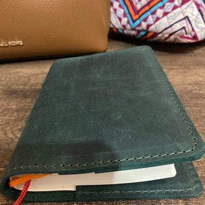 Leather Notebook Cover Vintage Leather Journal Cover A5 - Etsy