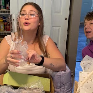 The added a photo of their purchase