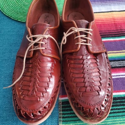 mens leather huarache shoes