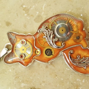 Dragon Key Necklace • Key Pendant In Fantasy Style • Dragon Guardian • Jewelry With Dragons •