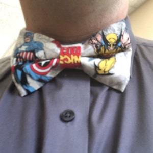 captain america bow tie