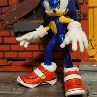 Sonic the Hedgehog Custom 3D Printed Jakks Pacific Metal Sonic Inspired ...