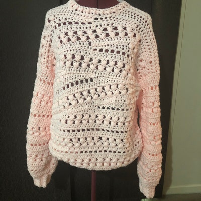 Crochet Sweater Pattern PDF Sensum Sweater Cabled Sweater Pattern in ...