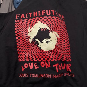 biteallfood Louis Faith in The Future T-Shirt, Love on Tour T-Shirt Gift for Fan 1D Gift for Men Women Unisex T-Shirt