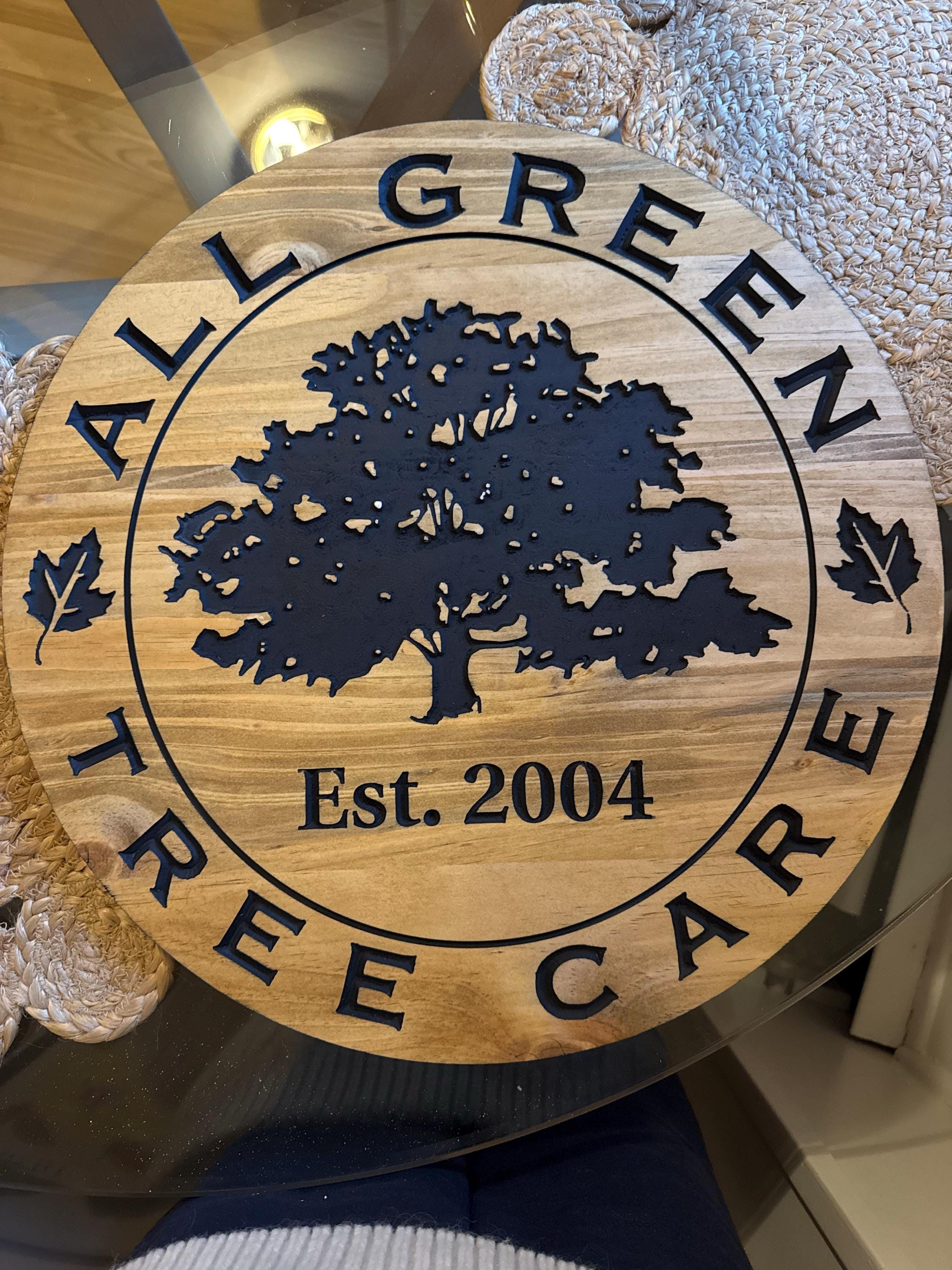 Custom Logo Sign, Personalized Wood Sign, Custom Wall Art, Living Room Decor