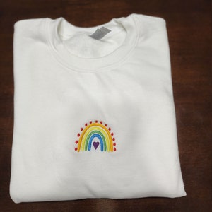 BOHO Rainbow Embroidery Design Bonus Design Included 3 Designs Instant ...