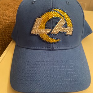 Rhinestone Los Angeles Rams Hat - Etsy display picture 1
