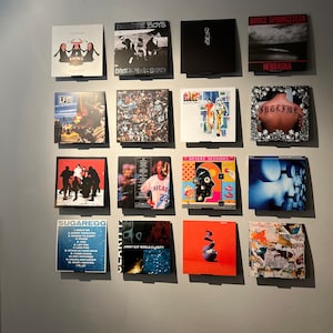 Vinyl Record Shelf Album Wall Mount Display - Etsy