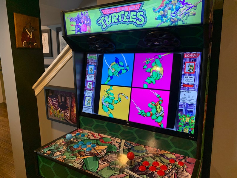 Arcade setup shared by Catherine Little