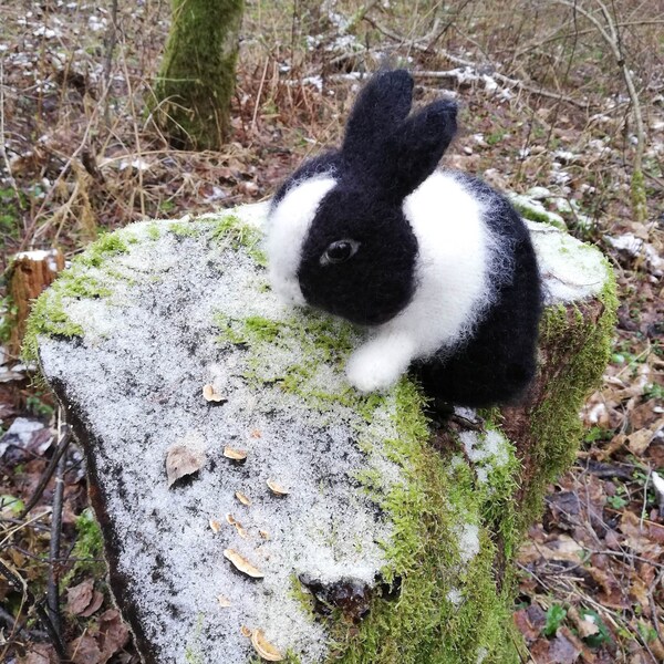 Dutch Rabbit - KNITTING PATTERN - Etsy