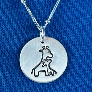 Mother T-rex and Two Babies Necklace Mom and Two Kids Mother - Etsy