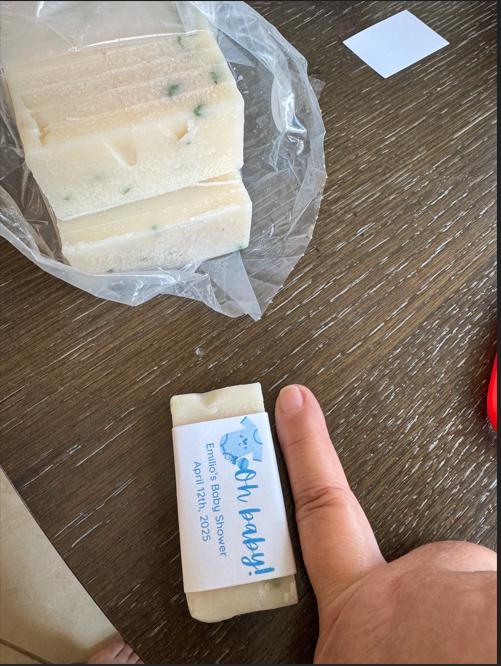 50 Stück, Baby Shower Seifengeschenk, Baby Mädchen Shower, Geschenke für Gäste, Mini Gästeseife, Brautparty-Gastgeschenke