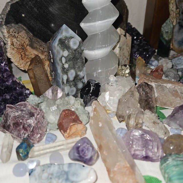 Authentic Silicon Crystal Mineral Stone - Natural Unpolished For Spiritual Healing, UK Seller