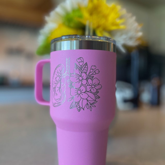 【Limited】 YETI Rambler Mug【Power Pink】 YETI 35 oz Mug POWER PINK 💕 STRAW LID Rambler Mug Cup