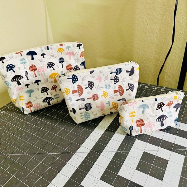 Easy Pouch PDF Sewing Pattern, Beginner Pouch Sewing Pattern, Pencil ...