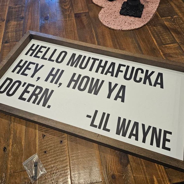 Lil Wayne Welcome Mat