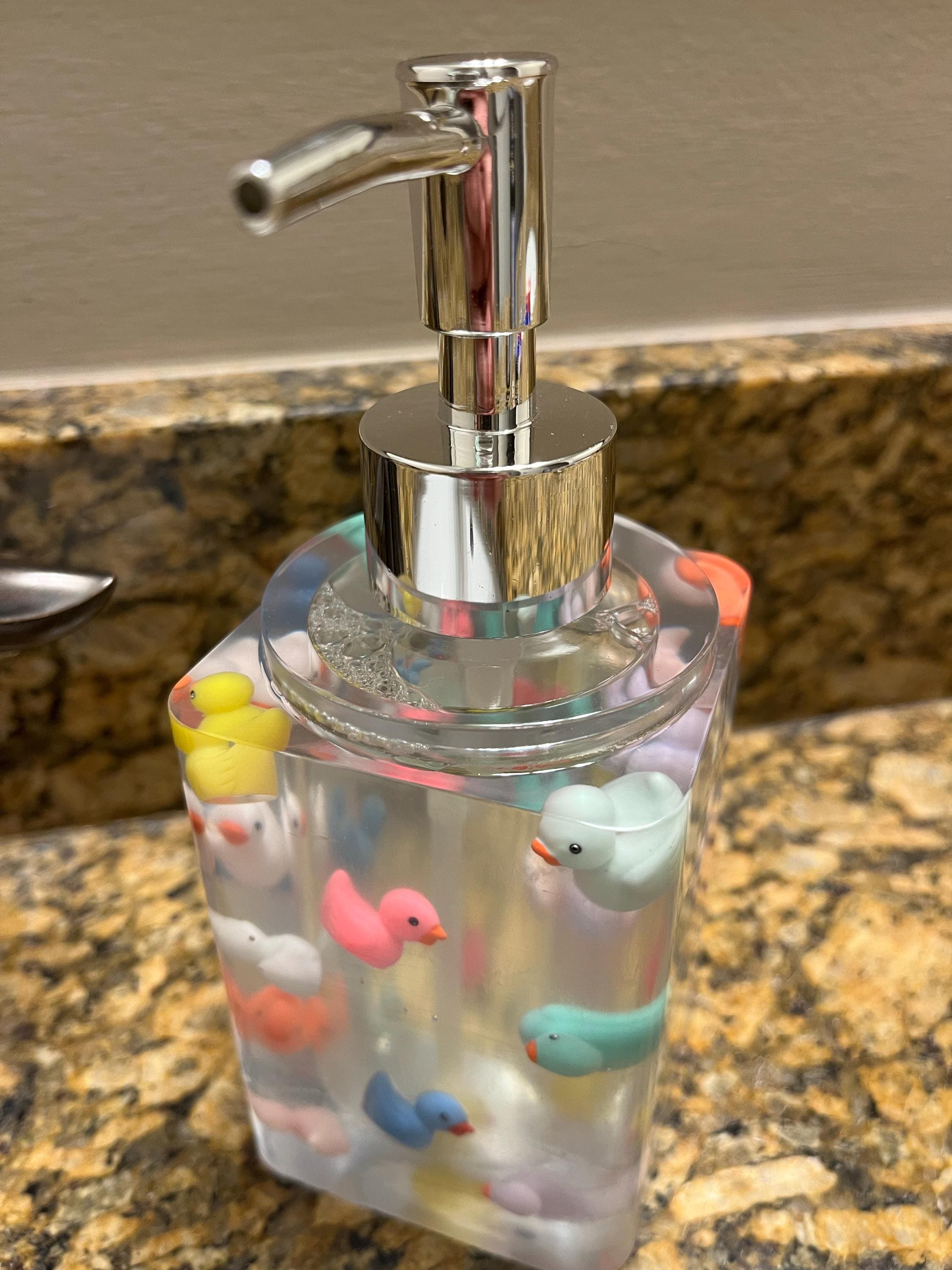 Rubber Ducky Customizable Soap Dispenser