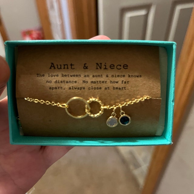 Aunt Niece Bracelet Aunt Niece Gift Aunt Niece Jewelry - Etsy