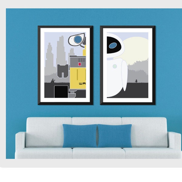 Super Mario Minimalist: Mario & Luigi Set - Etsy