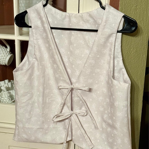 front tie top sewing pattern