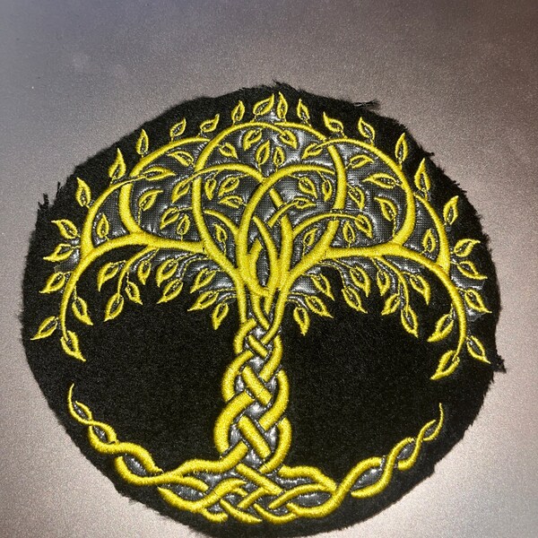 Celtic Tree of Life - Machine Embroidery Design 3 Sizes /tree Machine ...