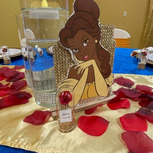 Beauty and the Beast Mini Glass Wedding Favors for Guests, Wedding ...