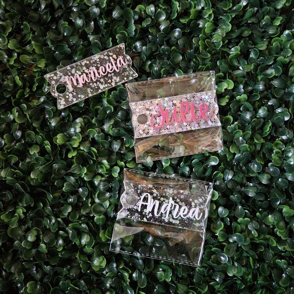 Backpack Name Tag, Kids Back Pack Tag, Personalized Backpack Tag, Bogg