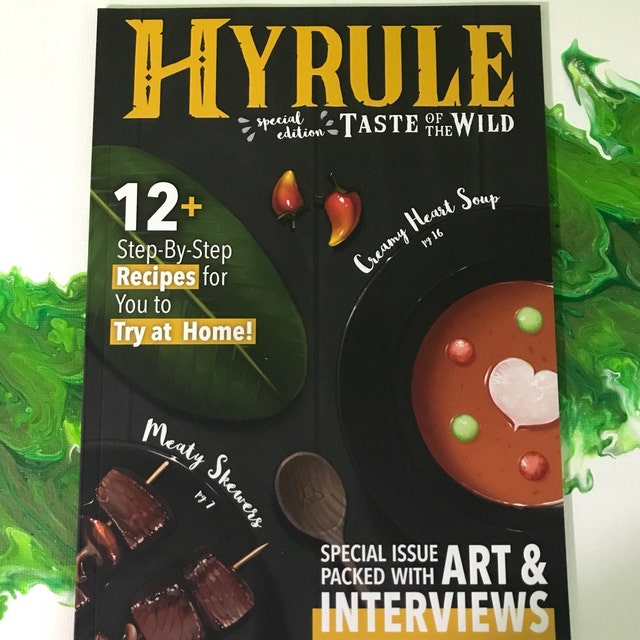 HYRULE Taste of the Wild DIGITAL ZINE Zelda Botw Breath of 