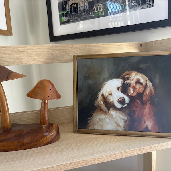 Santa Claus Art Print Wall Art Christmas Holiday Decor Vintage Print