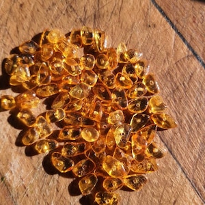 Perline Sciolte Forate Lucidate Di Vera Ambra Baltica - 100 - Foto 9